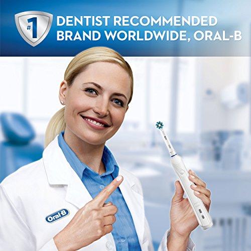 Oral-B White Pro 1000 Power Rechargeable Electric Toothbrush Powered by Braun Electric Toothbrush Oral B 