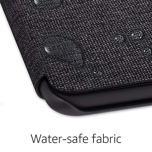 All-new Kindle Paperwhite Water-Safe Fabric Cover (10th Generation-2018), Charcoal Black Digital Accessories Amazon 