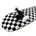 Krown Rookie Checker Skateboard, Black/White, 7.75" Outdoors Krown 