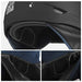 GLX Unisex-Adult Size M14 Cruiser Scooter Motorcycle Half Helmet with Free Tinted Retractable Visor DOT Approved (Matte Black, X-Large) Automotive Parts and Accessories GLX 