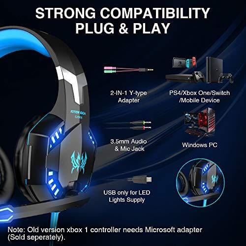 Gaming Headset From PS4 Blue - Versus Gamers