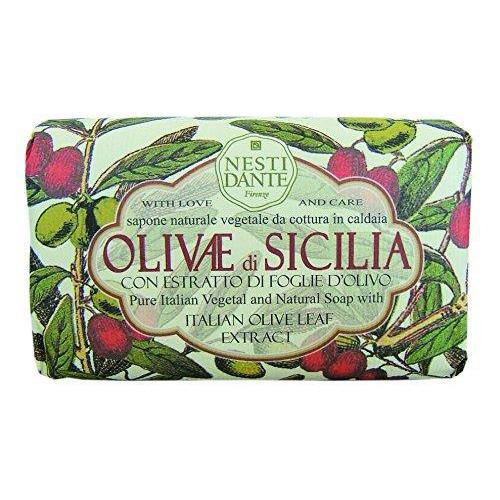 Nesti Dante Natural Soap With Italian Olive Leaf Extract - Olivae Di Sicilia 150g/3.5oz Natural Soap Nesti Dante 