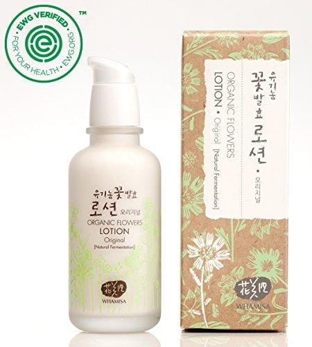 Whamisa Organic Flowers Lotion - Original 120ml - Naturally fermented, EWG Verified Skin Care Whamisa 