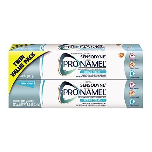 Sensodyne Pronamel Toothpaste for Tooth Enamel Strengthening, Fresh Breath, 4 Ounce (Pack of 2) Toothpaste SENSODYNE PRONAMEL 