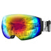 OutdoorMaster Ski Goggles PRO - Frameless, Interchangeable Lens 100% UV400 Protection Snow Goggles for Men & Women (VLT 15% Colourful Lens Free Protective Case) Ski OutdoorMaster 