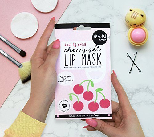 Oh K Hydrogel Lip Mask, Cherry Skin Care Oh K! 