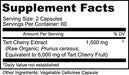 Organic Tart Cherry Capsules 6000 mg - Extra Strength, Raw, Non-GMO, 120 Capsules(Vegetarian) Supplement PURELY beneficial 