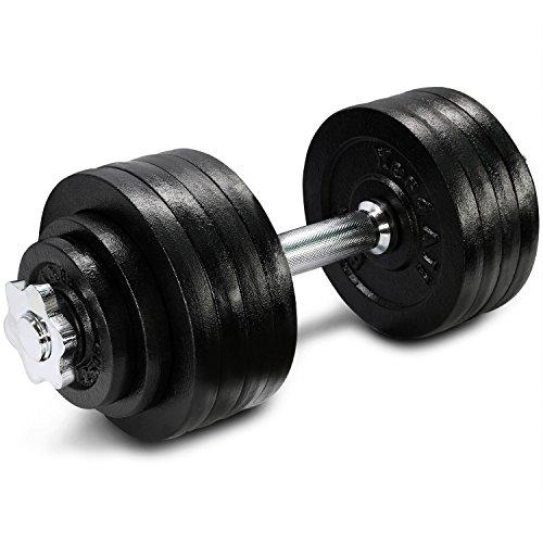 52.5 lbs Adjustable Cast Iron Dumbbell - ²DL2ZZ Sport & Recreation Yes4All 