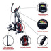 Sunny Health & Fitness Magnetic Elliptical Trainer Machine w/ Tablet Holder, LCD Monitor, 265 Max Weight and Pulse Monitor - Stride Zone - SF-E3865,Black Sports Sunny Health & Fitness 