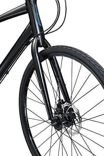 Schwinn Vantage F3 700C Performance Road Bike with Flat Bar and Disc Brakes, 56cm/Medium Frame, Black Outdoors Schwinn 