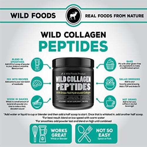 Collagen Peptides Powder Supplement Wild Foods 