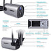 Wireless Outdoor WiFi Security Camera, Rechargeable Battery-Powered Home Security Camera, 1080P Night Vision/Waterproof, PIR Motion Detection, 2-Way Audio, Compatible with Cloud Storage/SD Slot Camera ZUMIMALL 