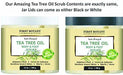 100% Natural Anti Fungal Tea Tree Oil Body & Foot Scrub 12 oz. with Dead Sea Salt - Best for Acne, Dandruff and Warts, Helps with Corns, Calluses, Athlete foot, Jock Itch & Body Odor Skin Care First Botany Cosmeceuticals 
