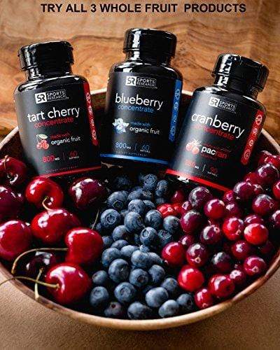 Whole Fruit Blueberry Concentrate made from Organic Blueberries | Packed with Antioxidants and Phytonutrients | Non-GMO, 60 Liquid Softgels Supplement Sports Research 