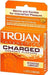 Trojan Charged Lubricated Condoms, 3 Count Condom Trojan 