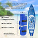 FunWater Inflatable 10'x31''x6'' Stand UP Paddle Board Ultra-Light (17.6lbs) Everything Included ISUP, Adj Paddle, Kayak Seat, Pump, SUP Backpack, Leash, Waterproof Bag, Non-slip Deckpad Youth & Adult Outdoors FunWater 