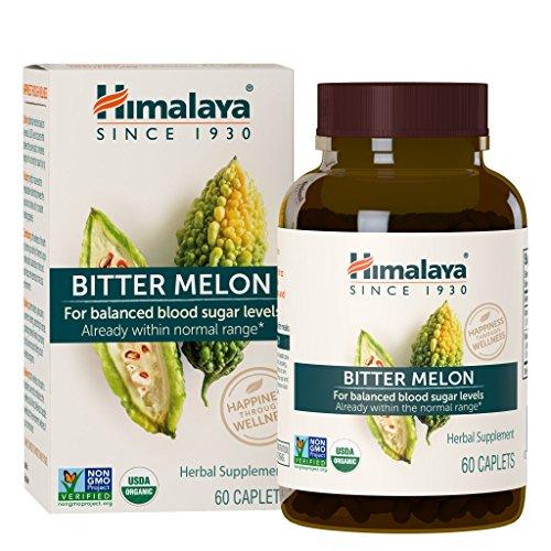 Organic Bitter Melon/Karela, Balanced Blood Sugar Level Supplement Himalaya Herbal Healthcare 
