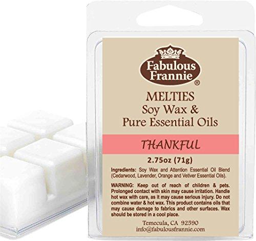 Fabulous Frannie Thankful 100% Pure & Natural Soy Meltie 2.75 oz Essential Oil Fabulous Frannie 