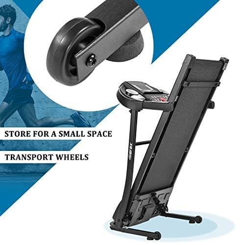 FYC Folding Treadmill for Home Portable Electric Treadmill Running Exercise Machine Compact Treadmill Foldable for Home Gym Fitness Workout Jogging Walking, Easy Assembly (GT L510C) Sports FYC 
