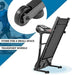 FYC Folding Treadmill for Home Portable Electric Treadmill Running Exercise Machine Compact Treadmill Foldable for Home Gym Fitness Workout Jogging Walking, Easy Assembly (GT L510C) Sports FYC 