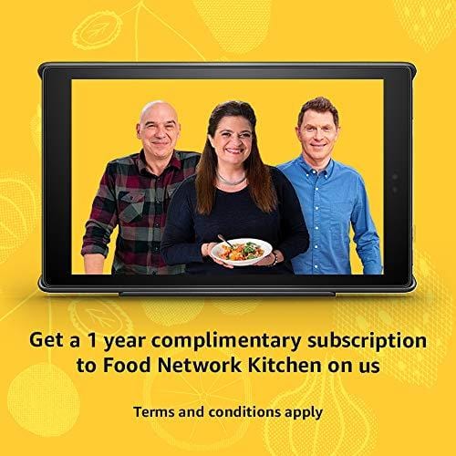Fire HD 8 Tablet (8" HD Display, 16 GB) - Yellow (Previous Generation - 8th) Digital Text 2 Amazon 