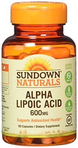 Sundown Naturals Super Alpha Lipoic Acid, 600mg, Capsules 60 ea Supplement Sundown Naturals 