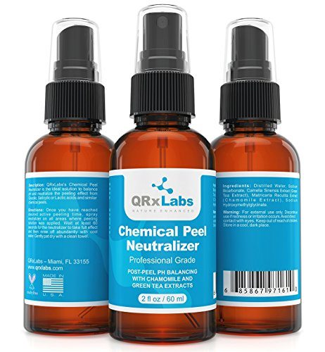 QRxLabs Chemical Peel Neutralizer - post-peel PH balancing with chamomile and green tea extracts 2 fl oz / 60 ml Skin Care QRxLabs 