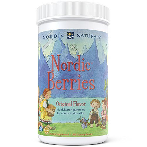 Nordic Naturals - Nordic Berries, Multivitamin Treats for Adults and Kids, 200 Count Supplement Nordic Naturals 