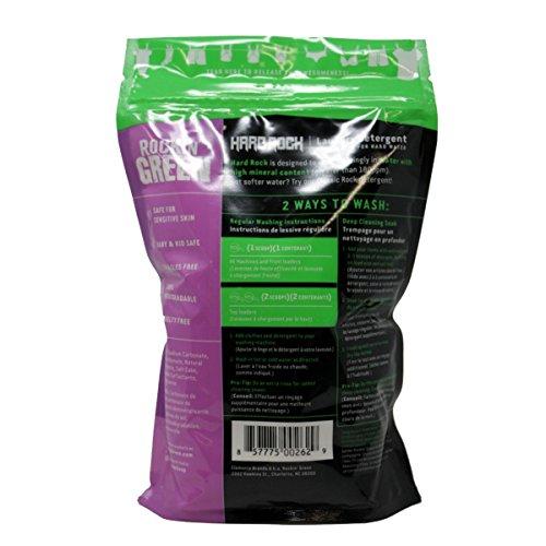 Rockin' Green Natural HE Powder Laundry Detergent for Hard Water, Perfect for Cloth Diapers, 90 Loads, Lavender Mint Revival Scent, 45 oz, (0.22/load) Laundry Detergent Rockin' Green 