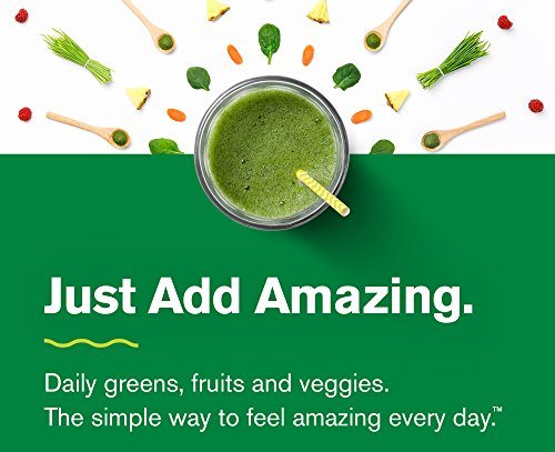 Amazing Grass Green Superfood Alkalize & Detox Organic Plant Based Powder with Wheat Grass and Greens, Flavor: Simply Pure, 30 Servings, Active Probiotic Cultures Supplement Amazing Grass 