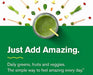 Amazing Grass Green Superfood Alkalize & Detox Organic Plant Based Powder with Wheat Grass and Greens, Flavor: Simply Pure, 30 Servings, Active Probiotic Cultures Supplement Amazing Grass 
