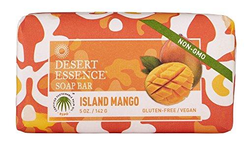 Desert Essence Soap Bar Island Mango - 5 oz Natural Soap Desert Essence 