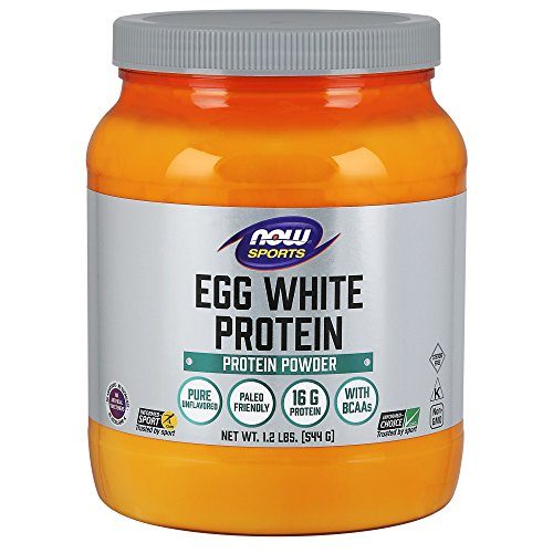 NOW Sports Eggwhite Protein, 1.2-Pound Supplement Now Sports 