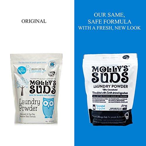 Molly's Suds | Super Powder Laundry Detergent, Unscented