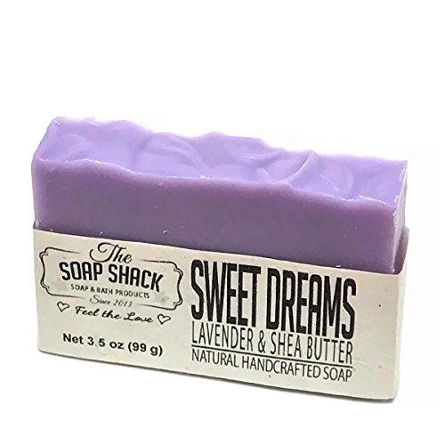 Lavender Soap-Handmade Cold Processed Soap-100% Pure Lavender Essential Oil-Extra Shea Butter Natural Soap The Soap Shack 