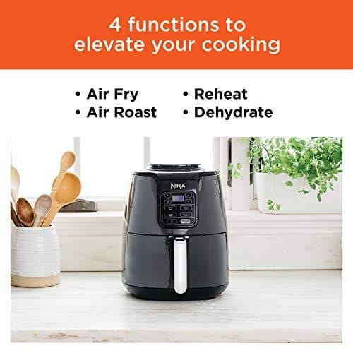 Ninja Air Fryer that Cooks, Crisps and Dehydrates, with 4 Quart Capacity, and a High Gloss Finish Kitchen Ninja 