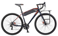 Mongoose Men's Elroy Adventure Bike 700C Wheel Bicycle, Blue, 54cm frame size Sport & Recreation Mongoose 
