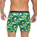 Taddlee Men Swimwear Swimsuits Surf Board Boxer Shorts Long Swim Trunks, Green, Medium Men's Swimwear Taddlee 
