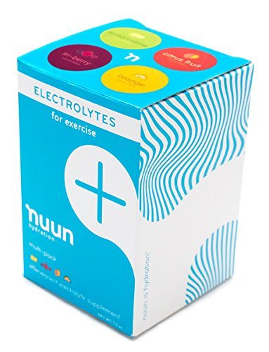 Nuun Hydration: Electrolyte Drink Tablets, Citrus Berry Mixed Flavor Pack, Box of 4 Tubes (40 servings), to Recover Essential Electrolytes Lost Through Sweat Supplement Nuun 