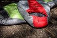 Teton Sports Tracker Ultralight Mummy Sleeping Bag; Lightweight Backpacking Sleeping Bag for Hiking and Camping Outdoors; All Season Mummy Bag; Sleep Comfortably Anywhere; Red/Grey Sleeping bag Teton Sports 