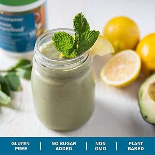 Amazing Grass Green Superfood Alkalize & Detox Organic Plant Based Powder with Wheat Grass and Greens, Flavor: Simply Pure, 30 Servings, Active Probiotic Cultures Supplement Amazing Grass 