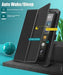 MoKo Case Compatible with All-New Kindle Fire HD 8 Tablet and Fire HD 8 Plus Tablet (10th Generation, 2020 Release),Slim Folding Stand Cover with Auto Wake/Sleep - Black Personal Computer MoKo 