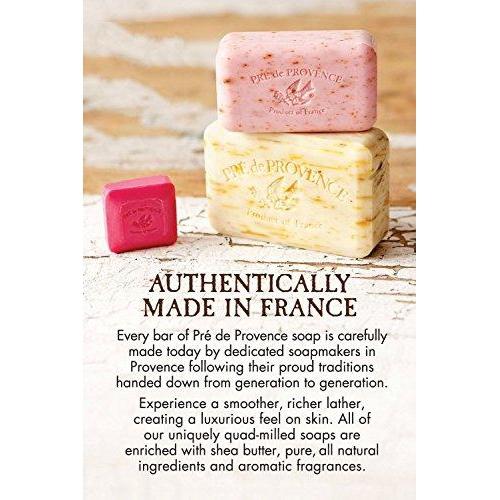 Pre de Provence Artisanal French Soap Bar Enriched with Shea Butter, Quad-Milled For A Smooth & Rich Lather (250 grams) - Sage Natural Soap Pre de Provence 