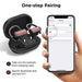 Wireless Earbuds, Vislla 5.0 Bluetooth Sport Headphones Stereo Bass Sound TWS Ear Buds Over Ear Sweatproof Headset 8 Hours Playtime Wireless Earphones with Mic & Charging Case for Running/Working Out Electronics Vislla 