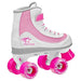 Roller Derby 1978-02 Youth Girls Firestar Roller Skate, Size 2, White/Pink Outdoors Roller Derby 