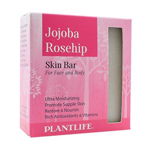 Jojoba Rosehip Skin Bar Natural Soap Plantlife 
