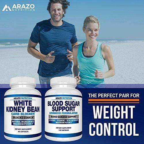 White Kidney Bean Extract - 100% Pure Carb Blocker and Fat Absorber for Weight Loss - Intercept Carbs – Arazo Nutrition Supplement Arazo Nutrition 