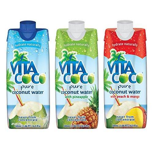 Vita Coco Coconut Water, Variety Pack (Pack of 12) Food & Drink Vita Coco 