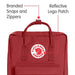 Fjallraven - Kanken Classic Pack, Heritage and Responsibility Since 1960, One Size,Deep Red Backpack Fjallraven 