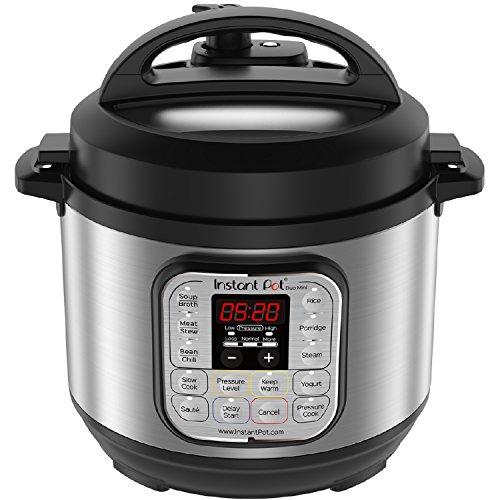 Duo Mini 3 Qt 7-in-1 Multi- Use Programmable Pressure Cooker, Slow Cooker, Rice Cooker, Steamer, Sauté, Yogurt Maker and Warmer Kitchen & Dining Instant Pot 